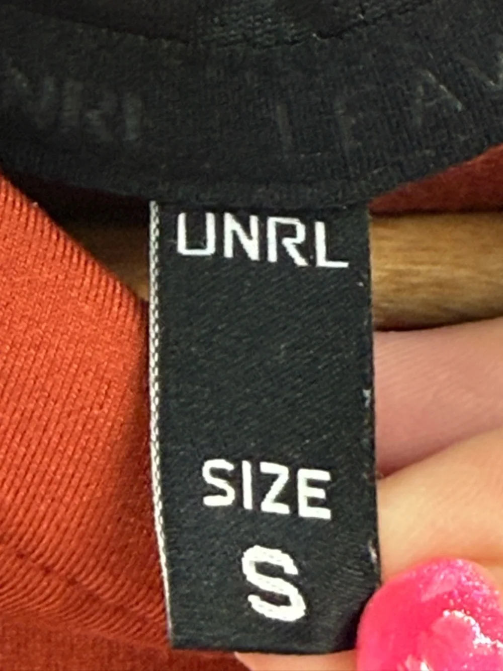 UNRL Crossover Hoodie ll Performance Wear in Canyon Burnt Orange Size Small - Picture 9 of 12